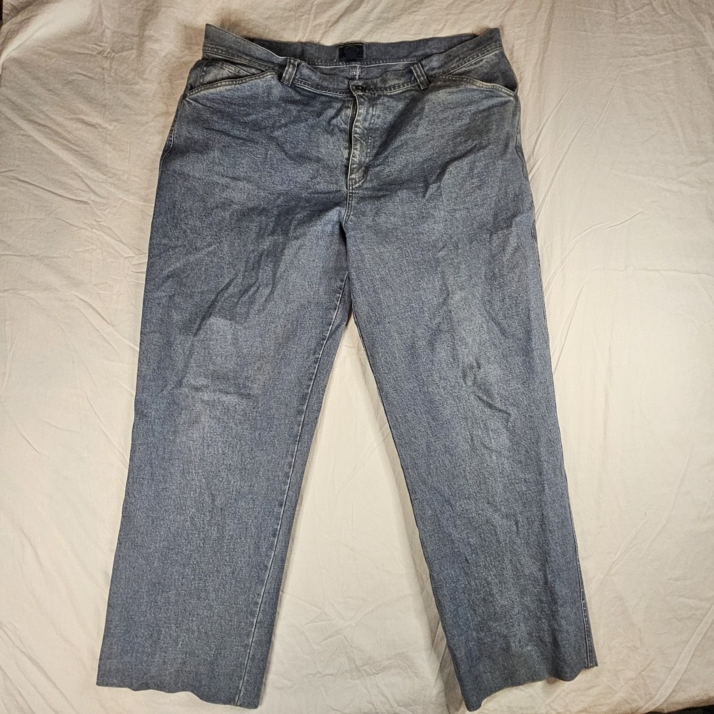 Line 7 Men's Blue Denim Jeans Size 108 Comfort Stretch Straight Leg Casual Work